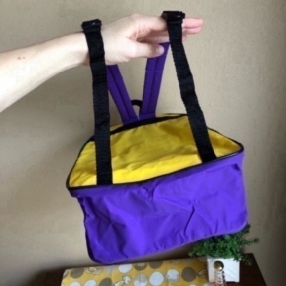 Kids Vintage Winnie the Pooh color block backpack - Picture 7 of 10